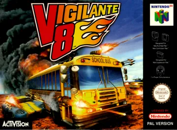 Vigilante 8 (France) box cover front